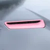 Pink Cowl Vent Hood Scoop Воздушное вентиляционная отделка Bezels для Dodge Challenger 2015 UP Аксессуары для автомобиля