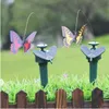 太陽光発電の踊り飛ぶ蝶の庭の装飾が飛び散る振動の飛ぶハチドリのハチドリ鳥ヤードの装飾面白いおもちゃlls624-wll