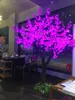 H2.5m 2304pcs Leds Glänsande LED-tyg Peach Blossom Julgran Belysning Vattentät Garden Landskap Dekorationslampa för bröllopsfest