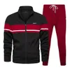 Hommes Survêtement Automne Hiver Hommes Ensemble Marque Costume De Sport Veste Pantalon 2 Pièces Ensemble De Mode Casual Survêtement 2020 Hommes Vêtements LJ201125