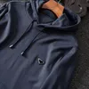Męskie dresy z kapturem zestawy bluz bluzy i spodnie Designer TrackSuits Skoczki Suits Spring Autumn Tracksuit z literami Budy Blay Blue