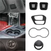 Kit de décoration intérieure ABS garniture décoration en Fiber de carbone 27PC pour Dodge challenger UP accessoires intérieurs automatiques