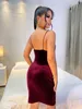 SXY Velvet Cami Bodycon Dress SHE