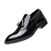 Mocassins hommes chaussures italiennes coiffeur robe noire grande taille richelieu chaussures hommes classique luxe chaussures de dressing pour hommes zapatos formels
