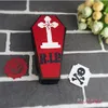 Halloween Coffin Box Metal Cutting Dies Stencils för DIY Scrapbooking Stamp Po Album Dekorativa prägling Diy Paper Cards Q1117250H