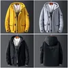 Hoogwaardige herenwinter jas Dikke sneeuwparka overjas witte eend down jas Men Wind Breaker Brand Tace Down Coat 057 201209