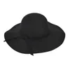 Gierige Rand Hoeden Vrouwen Dames Wol Floppy Fedora Brede Vilten Bowler Strand Hoed Zon Cap Zomer Chapeau Femme Mariage zwart Sombrero1