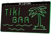 Sign LD1795 Tiki Bar Tanning 3D Engraving LED Light Sign Wholesale Retail