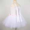 Baby Girls Easter Bunny Tutu Dress for Kids Rabbit Cosplay Costumes Toddler Girl Birthday Party Tulle outfit semesterkläder 220314