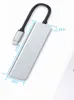 6 in 1 Type-C Docking Station USB C HUB 4k HD 87w Fast Charge Usb3.0 Splitter SD/TF Card Slots Adapter For MacBook Converter