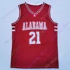 Jersey de baloncesto de Alabama NCAA College Sexton Brandon Miller Mark Sears Noah Clowney Nimari Burnett Jaden Bradley Jahvon Quinerly Rylan Griffen Latrell Sprewell