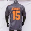 Maglia da calcio Tennessee Volunteers NCAA College Joe Milton III Peyton Manning Hendon Hooker Jaylen Wright Piccolo McCoy Beasley Burrell Bianco Hyatt Berry Grigio