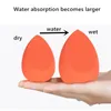 Peach heart-shaped beauty egg super soft makeup sponge gourd puff water drop oblique cut puff wet and dry makeup tools free shipping