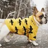 Costume da compagnia abbigliamento marea pipistrello autunno e inverno caldo filato filato pullover carino fadoubago vestiti per cani maglione per animali domestici