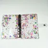 A6 Waterdichte Binder Notebook Cover Kleurrijke Zachte PVC Rainbow Notebook Cover Student Diary Handboeken Shell