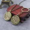 Cthulhu mitos Naszyjnik Necronomicon Cult Clan Mit Cosmos Symbol Symbol Stars Wszechświat Naszyjnik dla kobiet mężczyzn Choker Keyring13939932