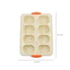 Silicone Baguette Pan Bakbricka Kök Verktyg Hot Dog Moulds Non Stick Toast Matlagning Bakers Roll Pan Sandwich Mold French Bread Pannor