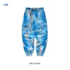 INFLATION FW Hommes Die Dye Jogger Pantalon Loose Fit Hommes Automne Jogger Pantalon Taille Élastique Hommes Streetwear Tie Dye Pantalon 201109