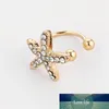 Neue seesternförmige Kristallbohrer-Ohrringe für Frauen, Ohrstecker, Brincos-Ohrringe, Schmuck, luxuriöses Weihnachtsgeschenk