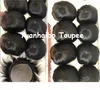 Natürliche schwarze Farbe 1b Spitzeperücke für schwarze Männer Toupet Herren Spitzenstrümpfe Haarersatz reines brasilianisches Echthaar Stücke 1048963