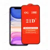 21D بالإضافة إلى غطاء كامل من الزجاج ، واقي شاشة الهاتف الزجاجي لـ iPhone 15 14 13 12 11 Pro Max Mini XR XS 6 7 8 Samsung A12 A13 A33 A53 A73 iPhone15 Glass