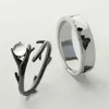 Thaya Original Moonlight Design Las Design Finger Pierścień Księstwa Kamień S925 Silver Black Branch Ring Dla Kobiet Elegancka Biżuteria 220209