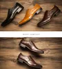 Män casual skor loafers läder loafers klänning affärer bröllop män sociala skor plus storlek 38-48
