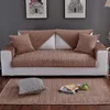 Kanepe oturma odası için kapakları Dirt geçirmez kanepe kapak gri renk peluş yastık mobilya kapak köşe kanepe havlu 1/2/3-SeaTer Pad 201119