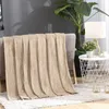 Massief gestreepte gooien deken flanel fleece super zachte dekens winter warm pluizig bed linnen sprei voor sofa slaapkamer decor lj200819