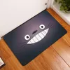 Flannel anti-slip mats carpet Totoro cat cute animal printed Rectangular Mat 40*60cm Entrance Doormats Washable Kitchen Floor Bathroom