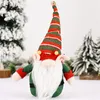 Plush Tomte Gnome Green Swedish Nisse Scandinavian Juldekorationer Santa Dock Ornaments Xmas Presentparty Supplies jk2011xb