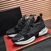 Fashion Man Casual Shoes luxury Designer Sneaker Genuine Leather Mesh pointed toe Race Runner Shoes Outdoors Trainers mkjjk00049