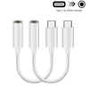 Micro Type C To 3.5mm Jack Aux Adapter for Huawei P20 Pro Honor20 10 Headphone Adaptador Usb C Cable Connectors Audio Converter