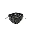 designer diamond colorful mask bling print boss queen rhinestone women party washable sexy face sex fashion party mask