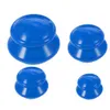 4 pezzi assorbitore di umidità anticellulite coppettazione sottovuoto coppettazione in silicone famiglia viso corpo massaggio terapia coppette set 4 dimensioni