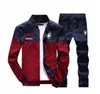 2016 new  tracksuits men's patchwork sportswear jackets+pants mens hoodies and sweatshirts outwear suits man plus 4XL