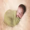 Neugeborenen Baby Foto Wraps Handtücher Studio Schießen Qualität Baumwolle Blase Garn Elastische Wrapping Tuch Korb Füllstoff