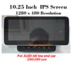 Android10.0 10.25 인치 자동차 DVD 플레이어 라디오 GPS 네비게이션 스테레오 Audi A6 용 2G 2005-2009 Mirrolink 블루투스 USB 지원 4G WiFi