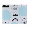 Sublimering Baby Blanket Vit Blank Soogan mattor TheraMal Transfer Printing Quilts Customized Sublimation Blankets av FedEx A12