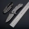 quick seller 1555TI Tactical Folding Knife Hinderer Design Flipper Camping Hunting Survival Pocket Knife Utility EDC Tool Free shipping