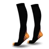 Chaussettes de Compression Crossfit chaussettes pour varices femmes hommes varices soulagement des jambes douleur genou haut Stockings1292T