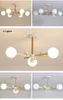 Nordiska ljuskronor för vardagsrum sovrum kök glas LED ljuskrona belysning fågel deco lampa modern lustres de plafond