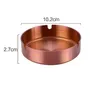 Wholesale Diameter 10CM Ashtray Stainless Steel Ashtray PVD Plated Gold Copper Black Ashtray Home Office