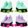 patines de ruedas verdes