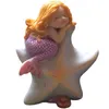 Bella sirena ornamento Decorazione creativa in resina acquario Arti giardino fatato figurine in miniatura accessori per la decorazione della casa T2007472818