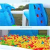 Shark Park Inflatable Water Parks Bouncer Garden Supplie Combo Jumper Bounce House Bouncey Slide Funny Sharks Bouncing with Ball P292s