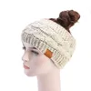 Tricoté Crochet bandeau femmes Sports d'hiver bandeau Turban Yoga bandeau cache-oreilles casquette bandeaux fête faveur 6 couleurs Z7