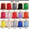 y2k Autumn And Winter Thickening Cashmere Sweater Women's Cardigan V-neck Long-sleeved Short Loose Solid Color Ladies 201128