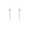 Gold Colour Arrow Studs Earrings For Women Boucle d'oreille Stainless Steel Boho Jewelry BFF Bridesmaid Gift