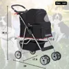 4 Räder Haustier Kinderwagen Katze Hund Käfig Kinderwagen Reise Klappträger 5 Farbe 04T4850048